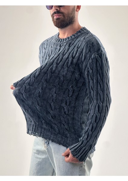 Antrasit Triko Erkek Sweatshirt COC1013 fırsatları