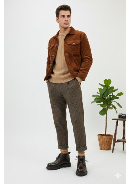 Hakiki Deri Hafif Kalın Taban Günlük Klasik Tarz Erkek Bot ER5K/B720 modelleri