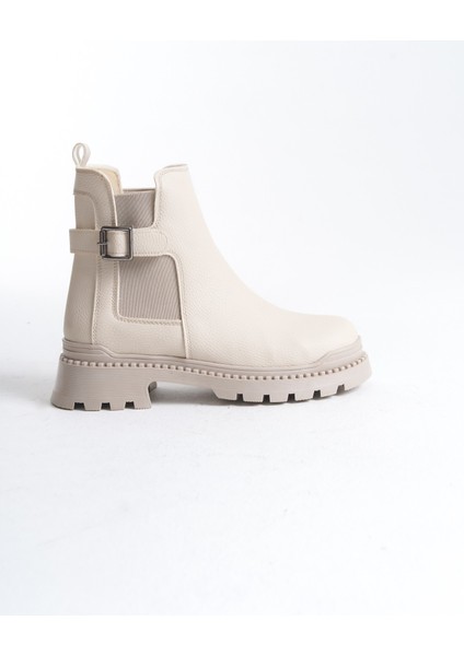 Alva Bej Kalın Tabanlı Toka Detaylı Lastikli Bot fiyatları