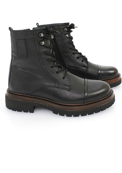 Hakiki Deri Hafif Kalın Taban Günlük Postal Erkek Bot ER5K/B755