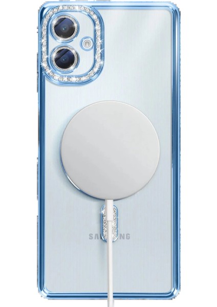 Samsung Galaxy A06 Joke Simli Magneticsafe Kılıf - MAVI-(5796) - MCT6366-8911 indirimleri