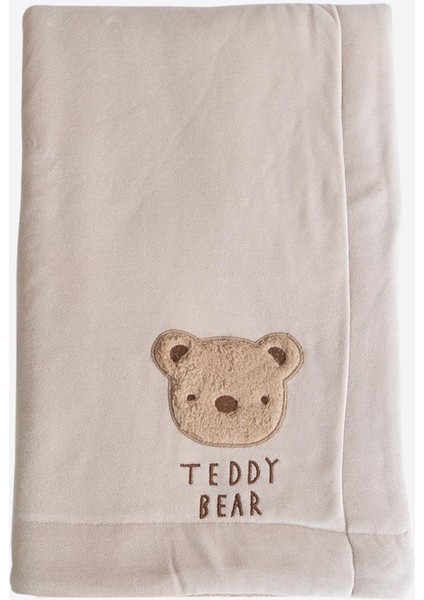 Teddy Bear Battaniye Bej