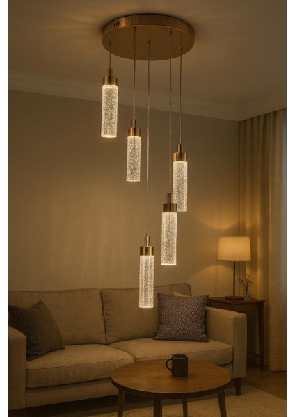 Ferluce 1010 Krıstal 5 Lı Sarkıt fiyatları