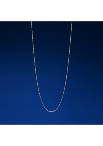 50 Mikron Naturel Kare Kral Gümüş Zincir fırsatları