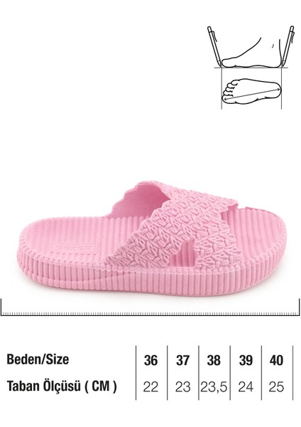 Kadın Yazlık Ev Banyo Islak Zemine Uygun Terlik fiyatları