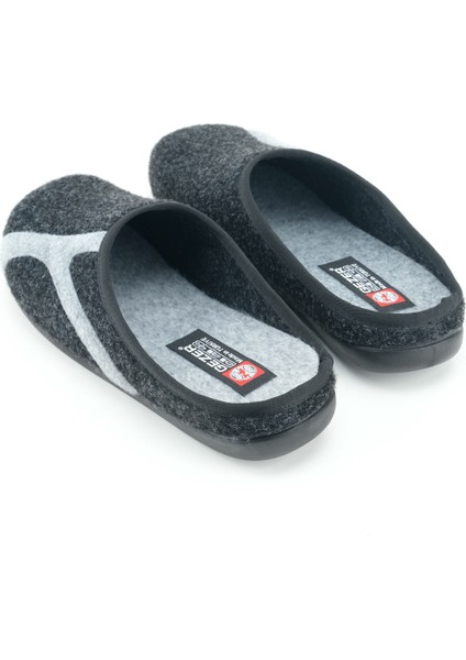 Kışlık Erkek Pu Alt Taban Çıkarılabilir Iç Tabanlıklı Keçe Ev Bahçe Terlik fırsatları