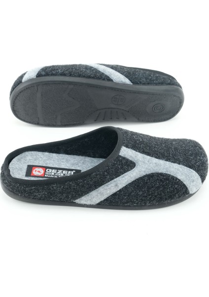 Kışlık Erkek Pu Alt Taban Çıkarılabilir Iç Tabanlıklı Keçe Ev Bahçe Terlik indirimleri