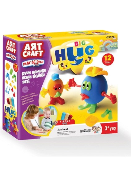 03576 Dede, Insan Figürü Seti Oyun Hamuru 150 gr / +3 Yaş fırsatları