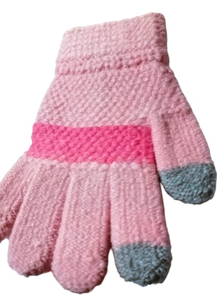 Kız Çocuk Örme Eldiven 6-12 Yaş modelleri