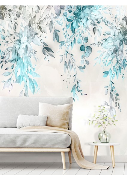 Doğa,manzara Ağaç Yeşil Renkli Yapraklar Orman Desenli Duvar Kağıdı/kumaşı fiyatları