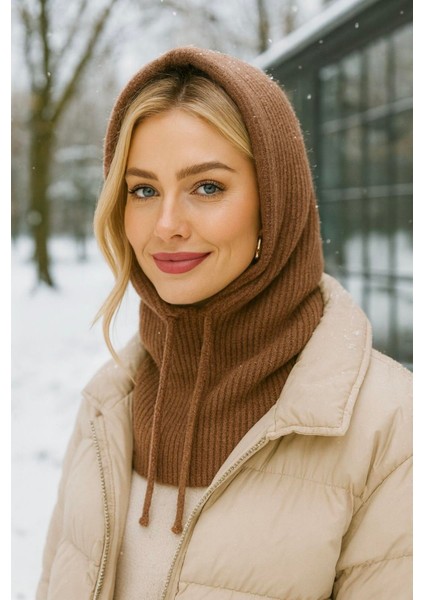 Kahverengi Balaclava Bere