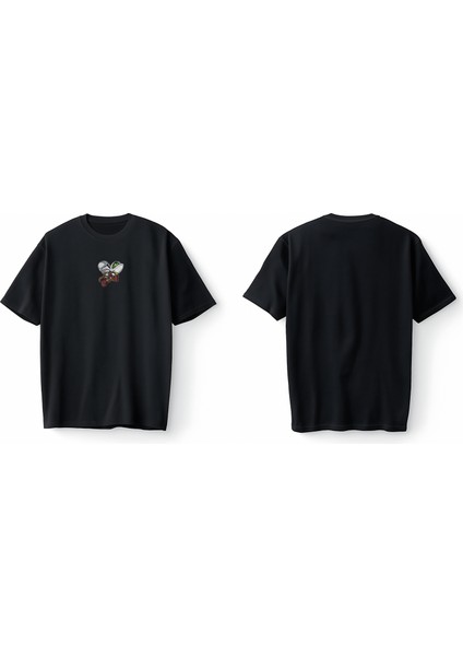 Baby Yoda Uzay Yıldız Savaşları Oversize Unisex Tişört T-Shirt modelleri