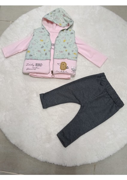 Yelekli Badili Pantolonlu 3'lü Takım modelleri