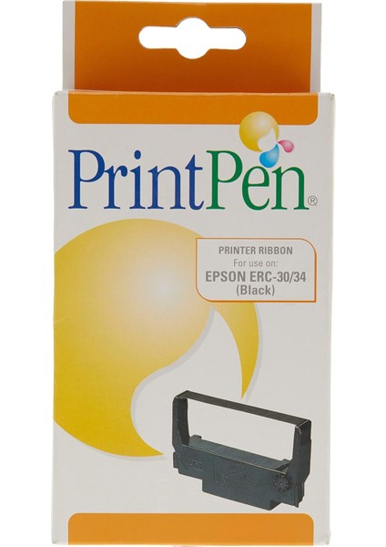 Printpen Epson Erc-30/34/38 Siyah Muadil Nokta Vuruşlu Yazar Kasa Şeridi