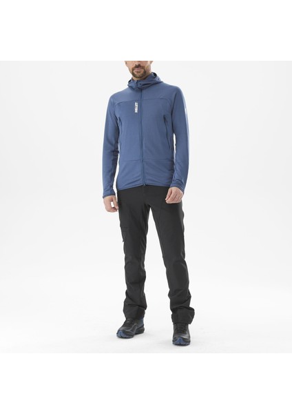 Fusıon Grıd H Erkek Kapşonlu Polar Ceket Tam Fermuarlı MIV9024 MIV.N0395 indirimleri