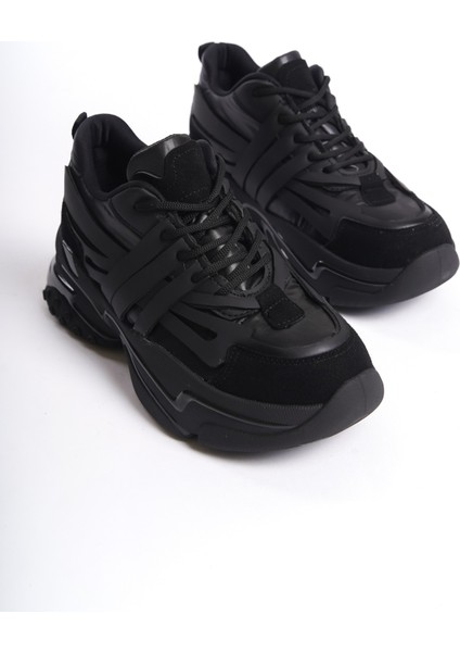 Rebel Siyah Kadın Sneaker