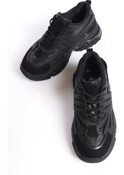 Rebel Siyah Kadın Sneaker modelleri