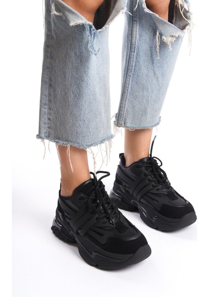 Rebel Siyah Kadın Sneaker indirimleri