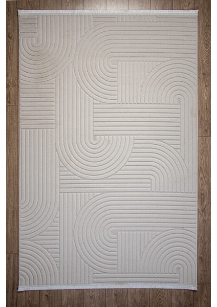 Beyaz Krem Hasır Desen Sisal Dokuma Halı – Kaymaz Taban, Saçaklı – Salon, Mutfak ve Çocuk Odası Yolluk Halısı indirimleri