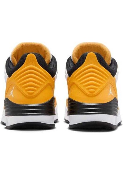Jordan Max Aura 5 Shoes Leather Hakiki Deri Bilekli Unisex Spor Ayakkabı Beyaz Sarı fırsatları