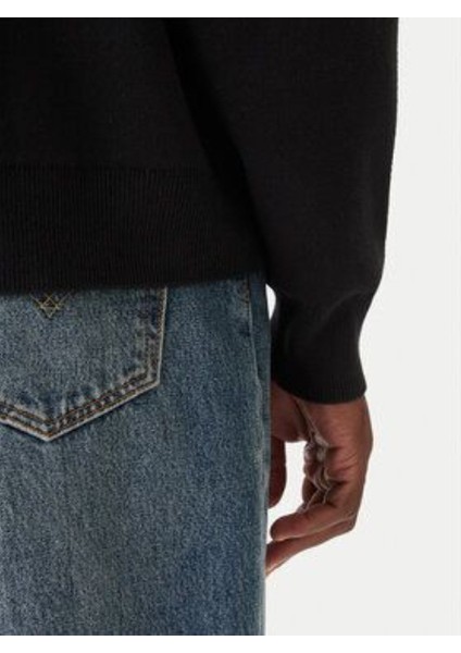 Ck LV04RD305G Ls Cttn Cashmere 3D Logo Erkek Sweaters fırsatları