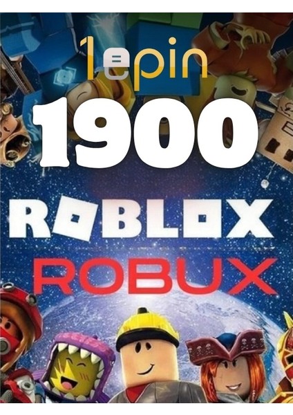 1900 Robux
