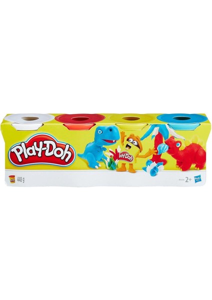 B5517 Play-Doh 4'lü Hamur / +2 Yaş modelleri