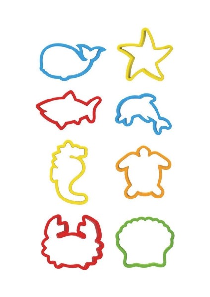 03574 Dede, Okyanus Hayvanları Seti Oyun Hamuru 150 gr / +3 Yaş modelleri