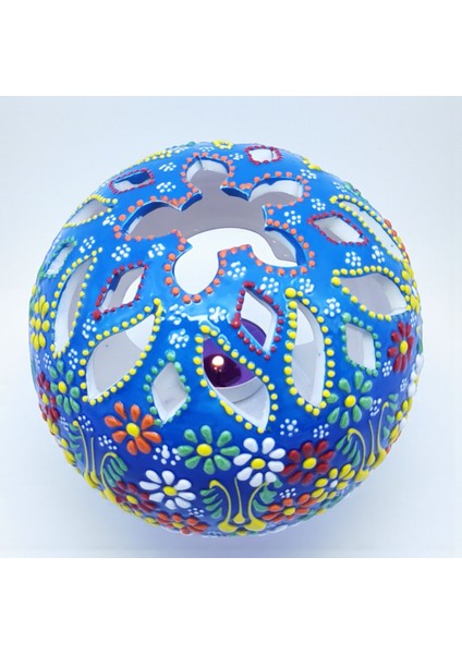 El Işlemesi Çini Mumluk, Şamdan, Tealight Tutucu fiyatları