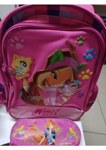 Wınx Club 63332 Pembe Okul Çantası+Kalemlik