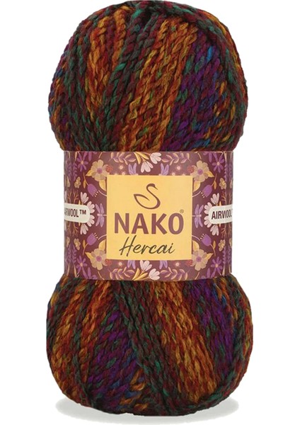 5 Adet Hercai Ebruli Hırka Kazak Atkı Bere El Örgü Ipi Yünü 7131 fiyatları