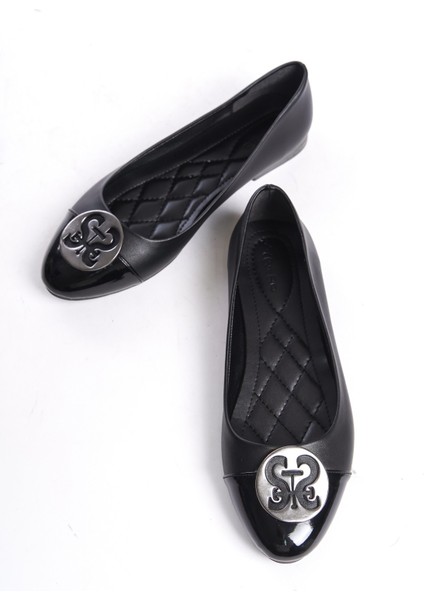 Nude-Siyah Kadın Babet & Balerin Babet