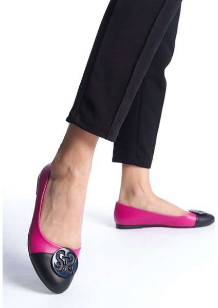 Nude-Siyah Kadın Babet & Balerin Babet