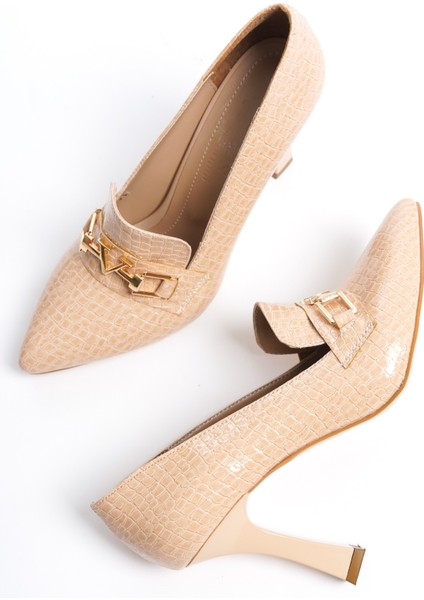 Kadın Topuklu Ayakkabı Toka Detaylı Stiletto modelleri