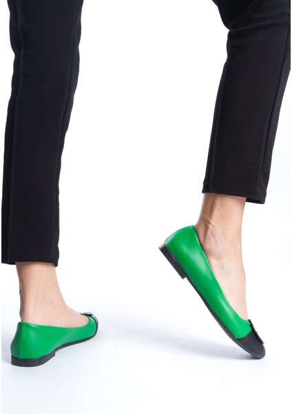 Nude-Siyah Kadın Babet & Balerin Babet