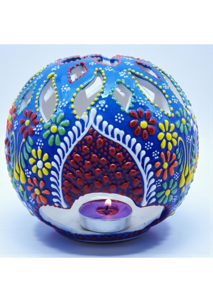 El Işlemesi Çini Mumluk, Şamdan, Tealight Tutucu fırsatları