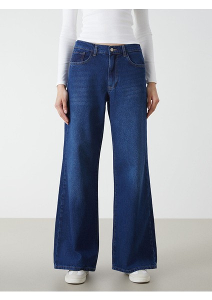 Yeni Sezon Wideleg Kadın Jean Pantolon fırsatları