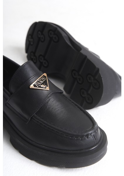 Roger Hakiki Deri Loafer Kadın Ayakkabı fırsatları