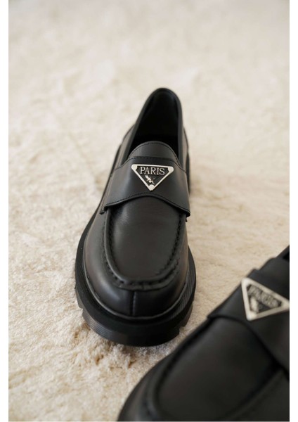 Roger Hakiki Deri Loafer Kadın Ayakkabı indirimleri