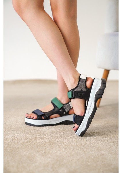 Skec Model Cırtlı Comfort Kadın Sandalet modelleri