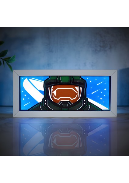 Master Chief LED Işık Kutusu