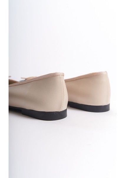 Lona Siyah Kadın Babet