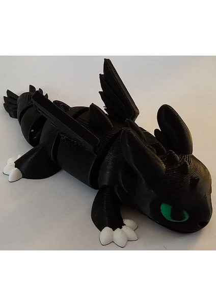 Ejderhanı Nasıl Eğitirsin Mini Toothless Eklemli Oyuncak modelleri