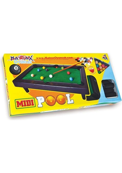 040 Midi Pool Bilardo Oyunu (Orta Boy)