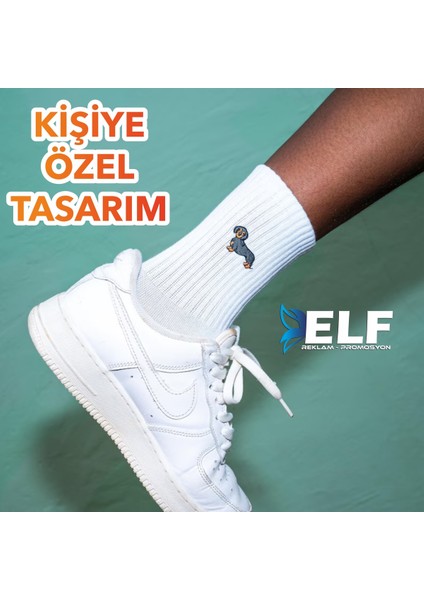 Kişiye Özel Tasarım Spor Çorap