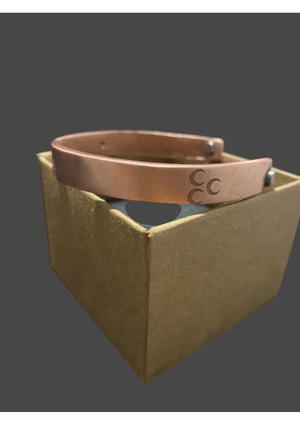 Çift Mıknatıslı Bakır Bileklik ( 3 Hilal ve 𐱅𐰇𐰼𐰜 ) modelleri