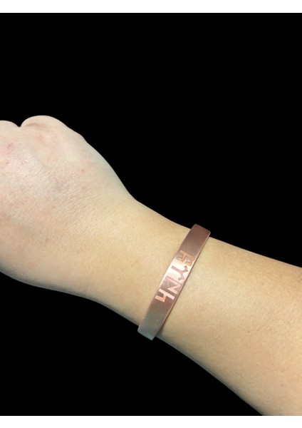 Çift Mıknatıslı Bakır Bileklik ( 3 Hilal ve 𐱅𐰇𐰼𐰜 ) fırsatları