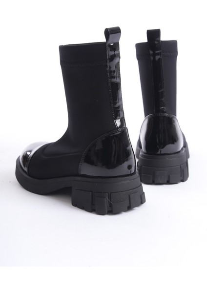 Santorini Siyah Scuba Kadın Bot modelleri