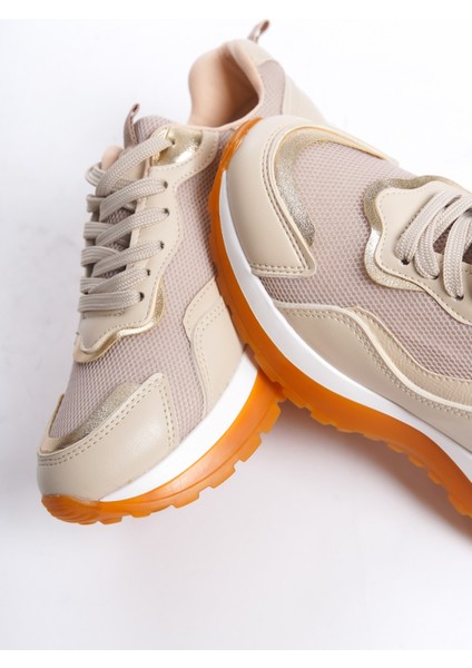 Faris Bej Gold Detaylı Yüksek Taban Sneaker fiyatları