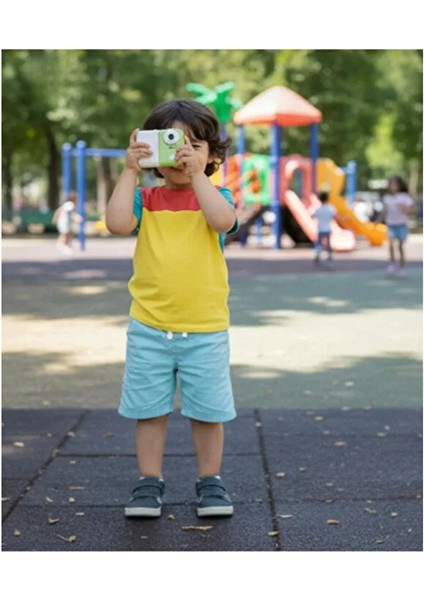 Anında Baskı Yapabilen Dijital Çocuk Kamerası 1020P Hd Selfiei Müzik ve Oyun Özellikli Kamera fırsatları